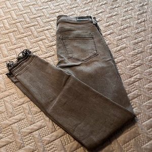 Express Black Ankle Legging Mid Rise Size 0